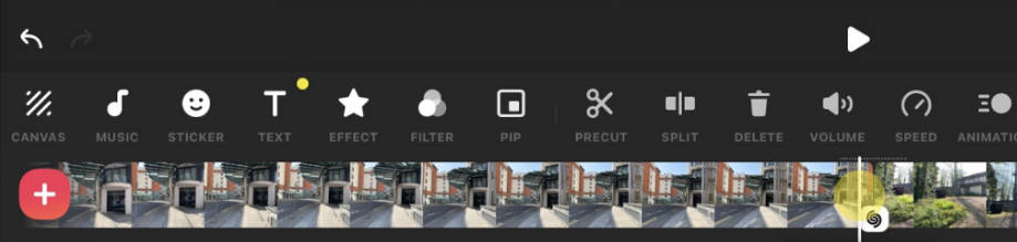 InShot things linear