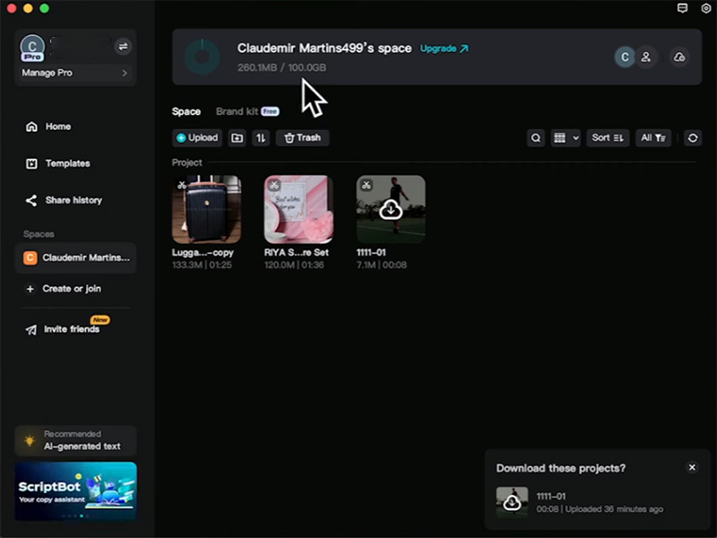 How to Transfer a CapCut Project from PC to Phone