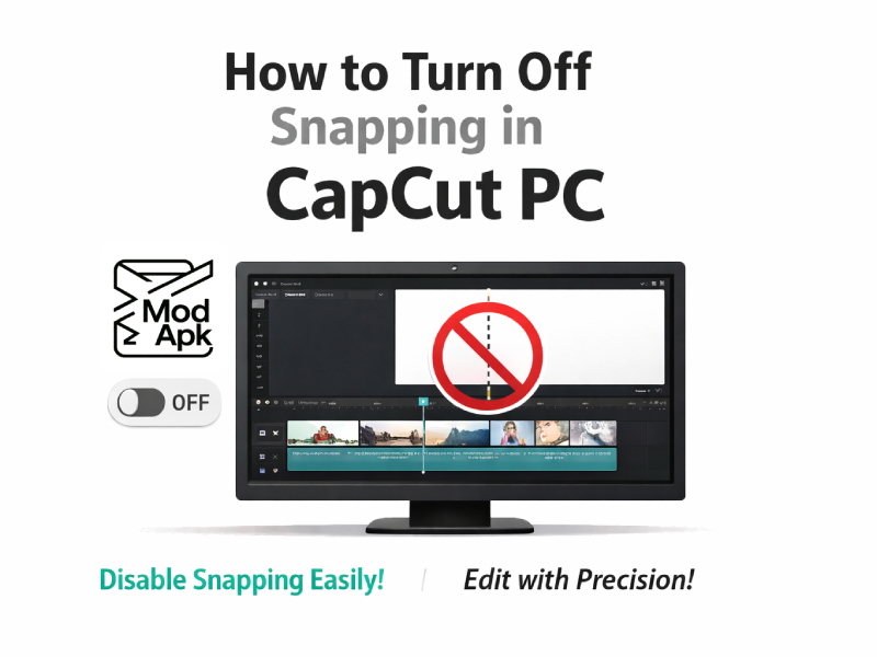 how to turn off snapping in capcut pc