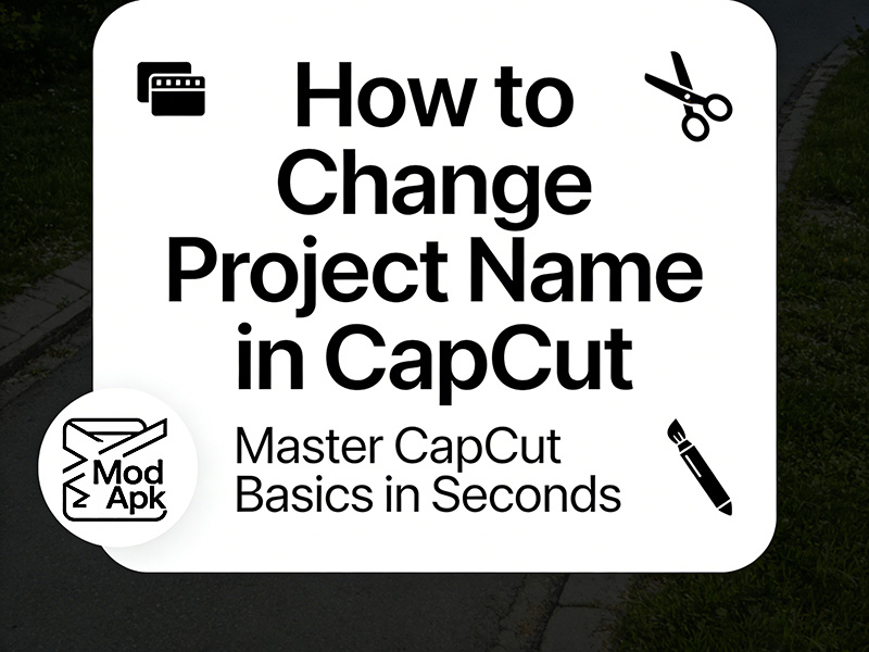 How to Change Project Name in CapCut