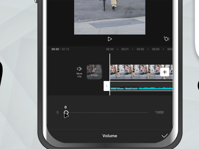 How to Set a Clip to Mute in CapCut