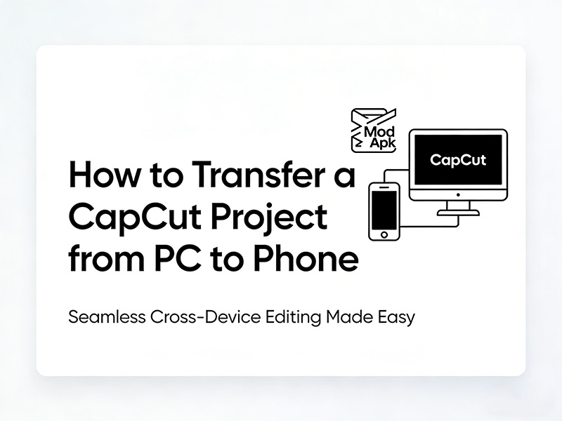How to Transfer a CapCut Project from PC to Phone