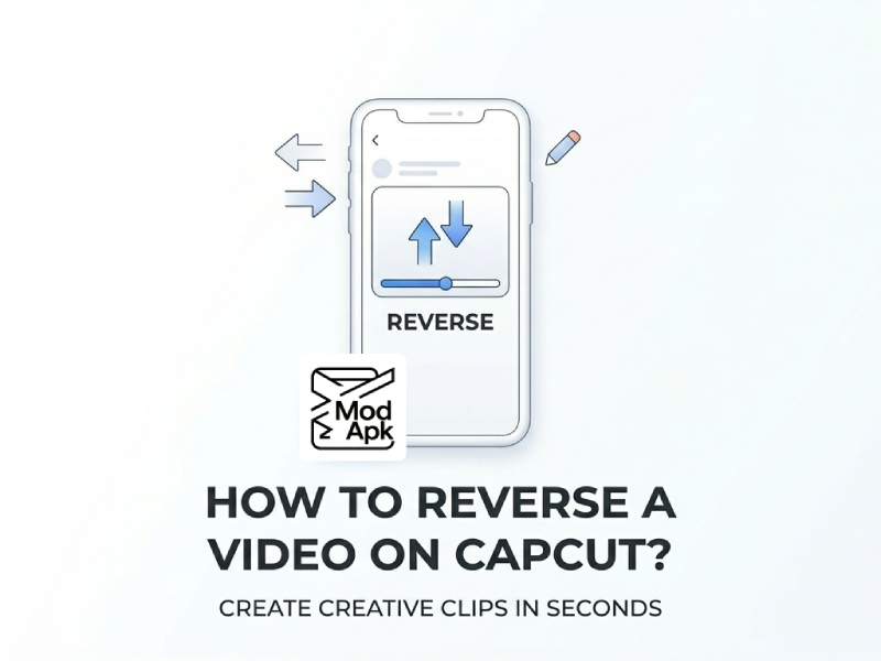 How to reverse a video on capcut?