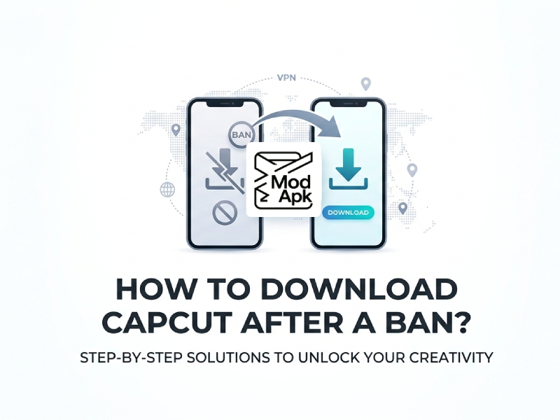 how to download capcut after ban