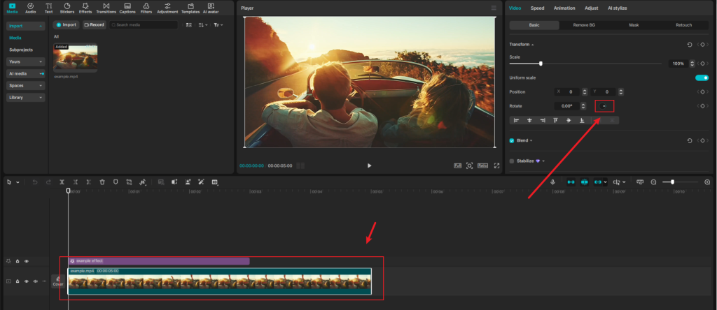 How To Turn A Video On Capcut