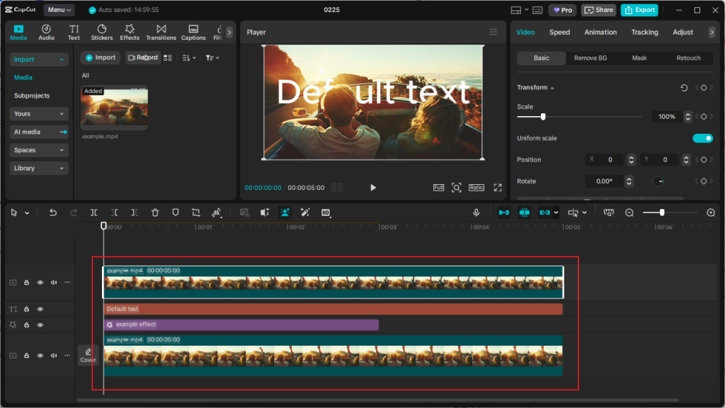 Duplicate Layer Trick on CapCut PC