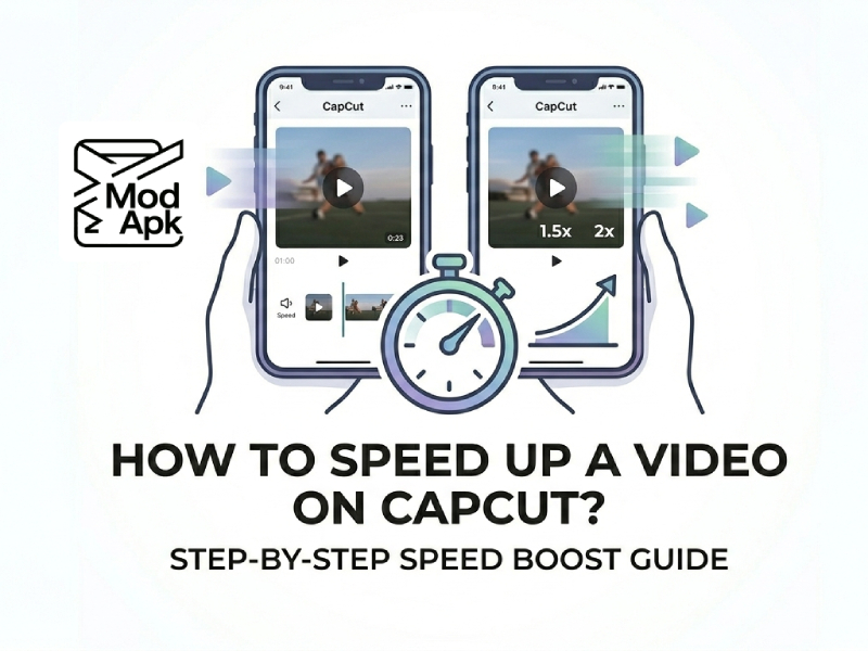 how to speed up a video on capcut