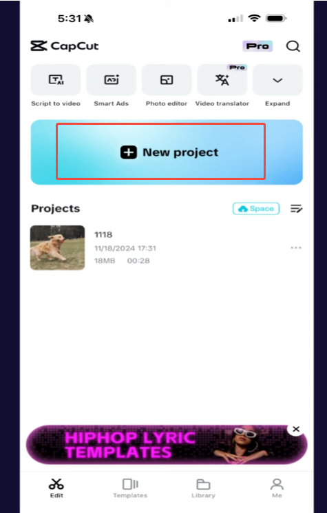 how to speed up a video on capcut