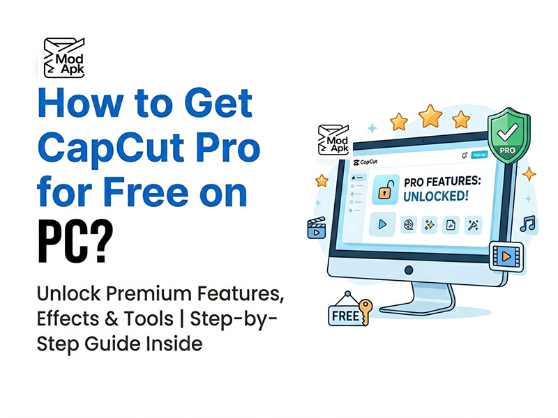 How to Get CapCut Pro for Free on PC?