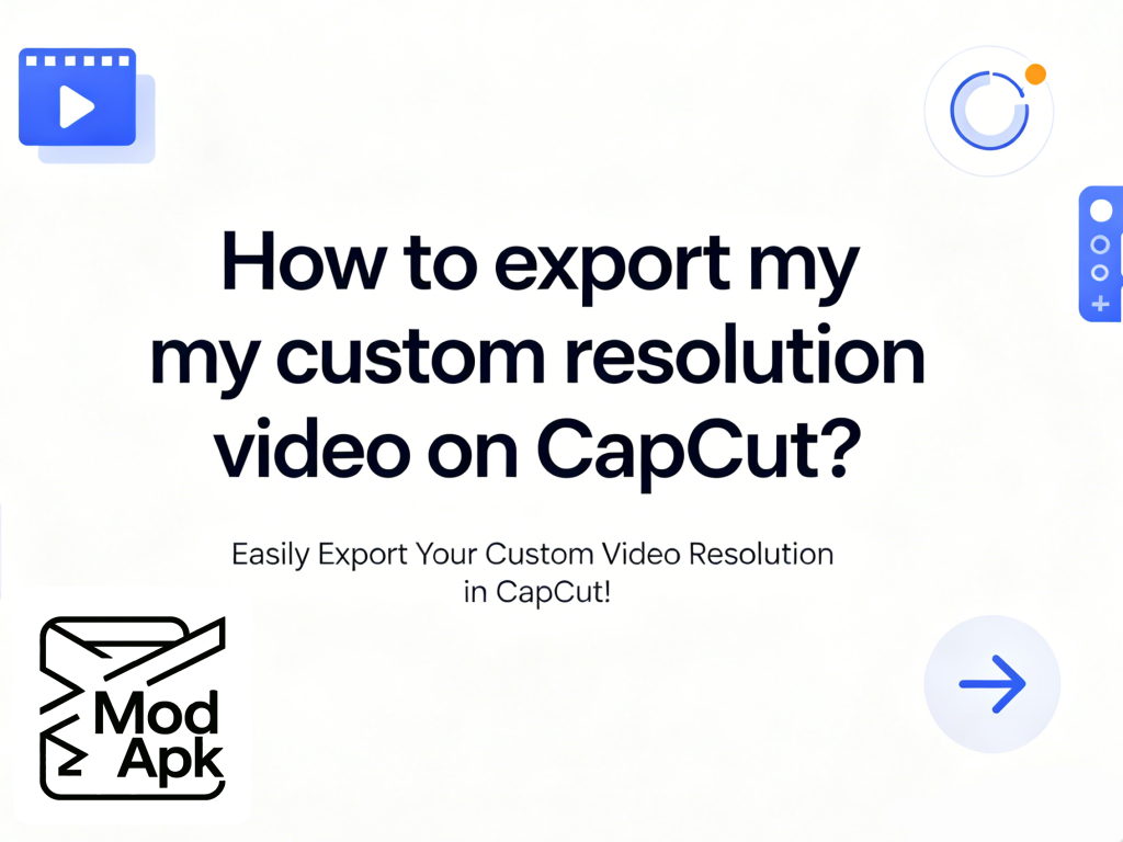 How to export my custom resolution video on CapCut?