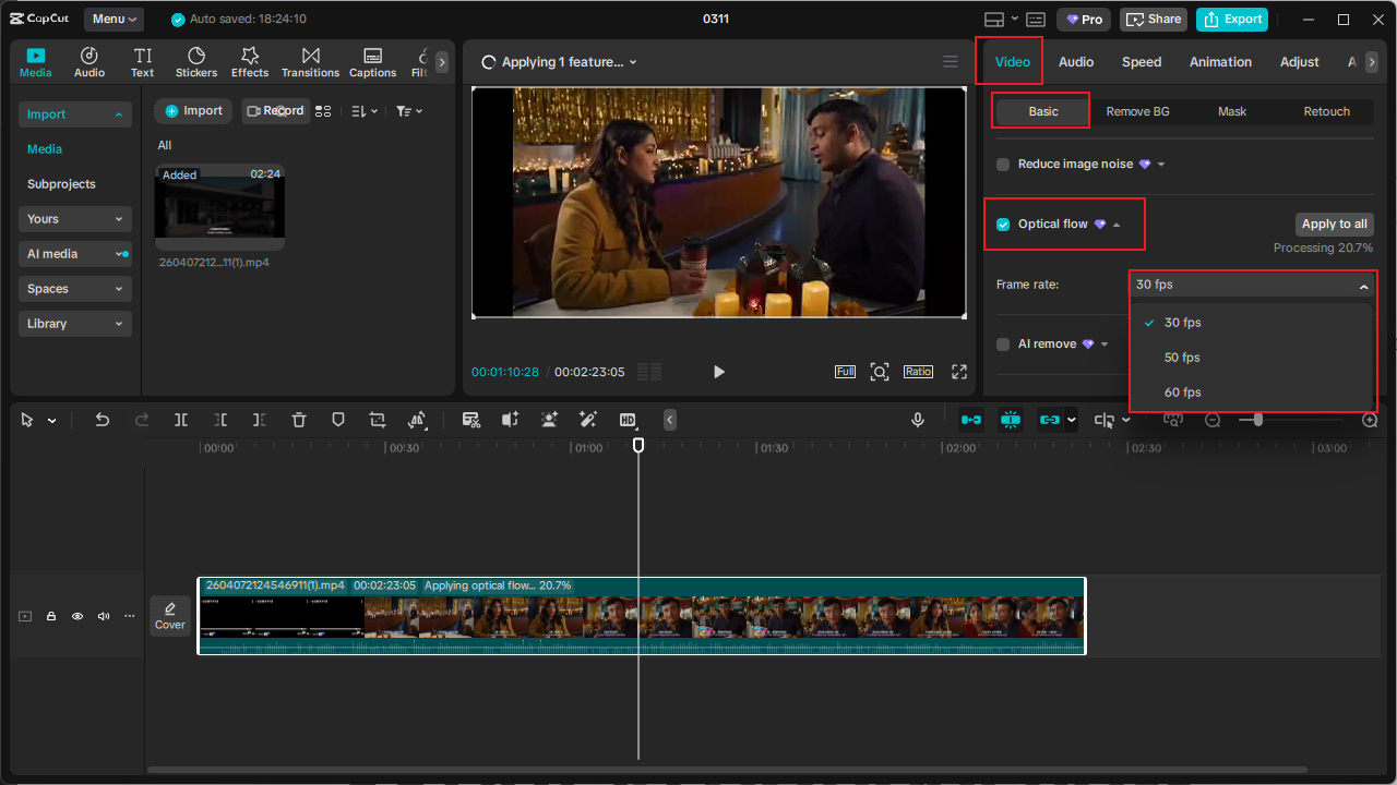 How to Use Optical Flow in CapCut: Step-by-Step Guide