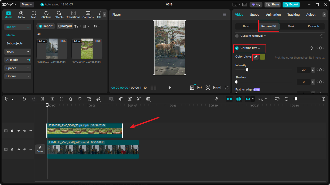 How to Remove Green Screen in CapCut Without Pro?