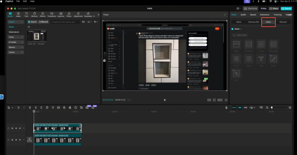 How to Blur Words on Videos in CapCut PC?