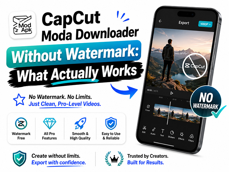 CapCut Moda Downloader Without Watermark: What Actually Works