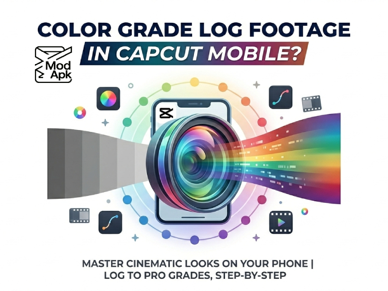 How to Color Grade Log Footage in CapCut Mobile?