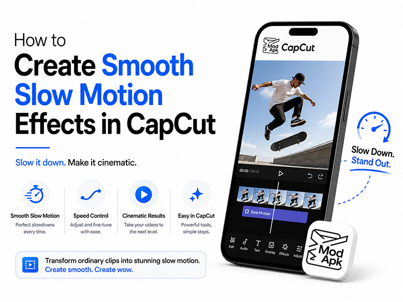 How to Create Smooth Slow Motion Effects in CapCut