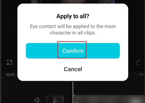 How to Use Eye Contact Correction in CapCut