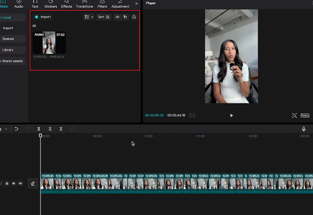 How to Add Transitions in CapCut Mod