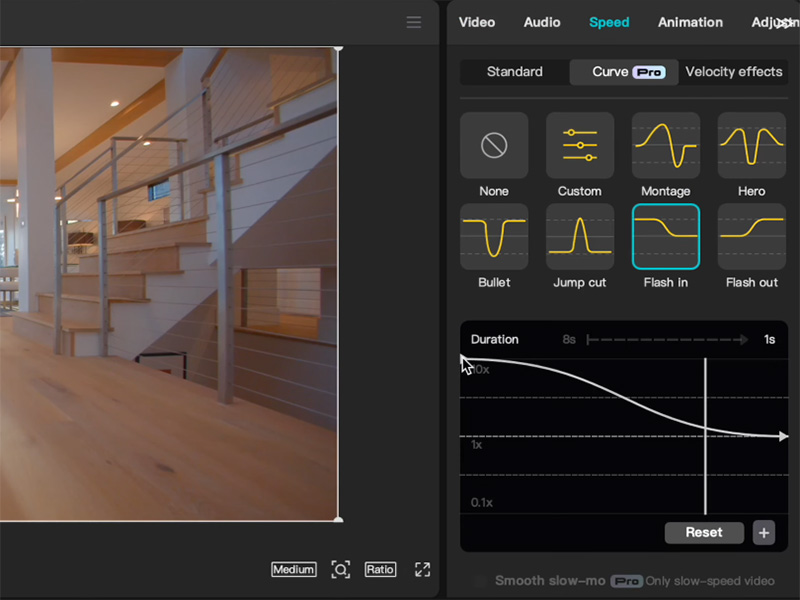 How to Create a Seamless Speed Ramp in CapCut PC Using Custom Graphs
