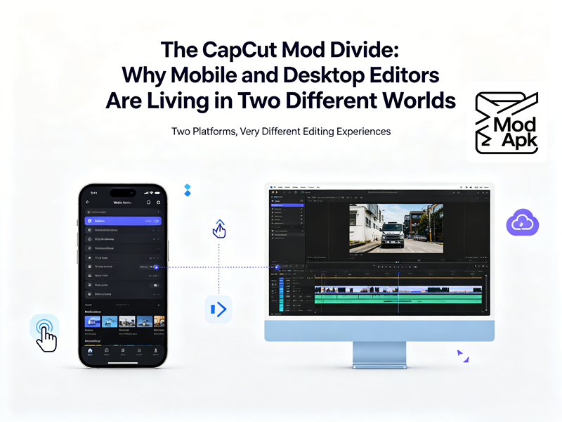 The CapCut Mod Divide: Why Mobile and Desktop Editors Are Living in Two Different Worlds