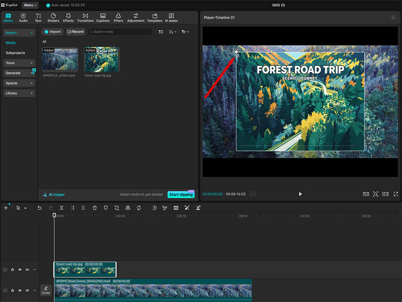 How to Put Picture Screenshots in a Video on CapCut Mod