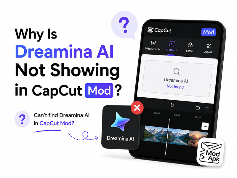Why Is Dreamina AI Not Showing in CapCut Mod